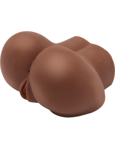 ACT - BIG ASS MASTURBADOR REALISTA CON VIBRADOR MARRÓN