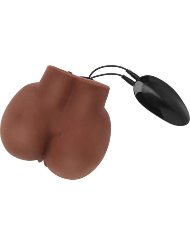 ACT - BIG ASS MASTURBADOR REALISTA CON VIBRADOR MARRÓN