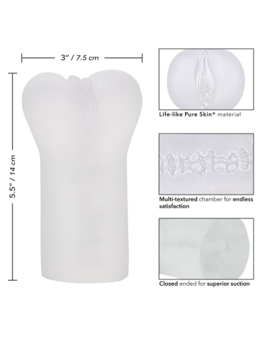 CALEXOTICS - BOUNDLESS VULVA MASTURBADOR TRANSPARENTE