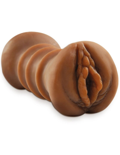 FETISH FANTASY EXTREME - MASTURBADOR REALÍSTICO DOBLE ENTRADA VAGINA and ANO MARRÓN