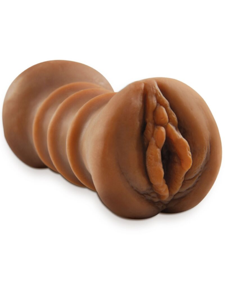 FETISH FANTASY EXTREME - MASTURBADOR REALÍSTICO DOBLE ENTRADA VAGINA and ANO MARRÓN