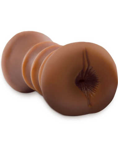 FETISH FANTASY EXTREME - MASTURBADOR REALÍSTICO DOBLE ENTRADA VAGINA and ANO MARRÓN