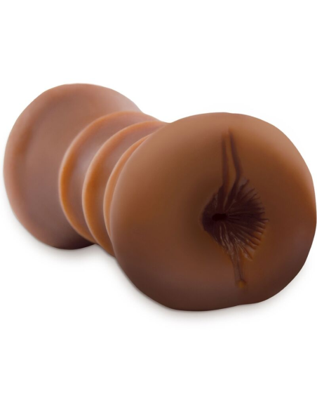 FETISH FANTASY EXTREME - MASTURBADOR REALÍSTICO DOBLE ENTRADA VAGINA and ANO MARRÓN