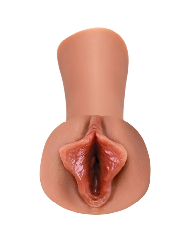 FETISH FANTASY EXTREME - MASTURBADOR MASCULINO SILICONA LUSCIOUS LIPS CARAMELO