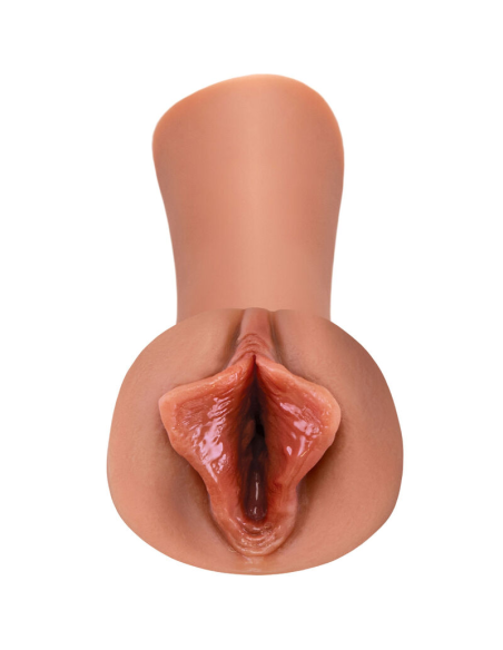 FETISH FANTASY EXTREME - MASTURBADOR MASCULINO SILICONA LUSCIOUS LIPS CARAMELO