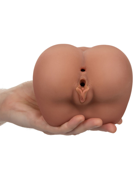 CALEXOTICS - THE ROLLER BABE DOBLE MASTURBADOR REALÍSTICO NATURAL