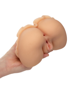 CALEXOTICS - THE PEEP SHOW GIRL DOBLE MASTURBADOR REALÍSTICO NATURAL