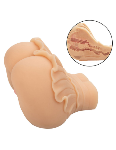 CALEXOTICS - THE PEEP SHOW GIRL DOBLE MASTURBADOR REALÍSTICO NATURAL