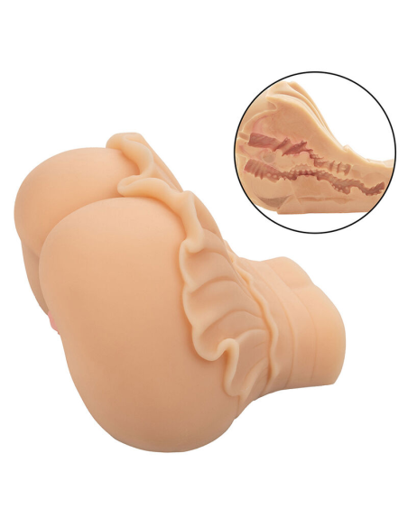 CALEXOTICS - THE PEEP SHOW GIRL DOBLE MASTURBADOR REALÍSTICO NATURAL