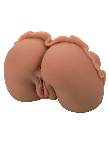 CALEXOTICS - THE HOMECOMING QUEEN DOBLE MASTURBADOR REALÍSTICO CARAMELO