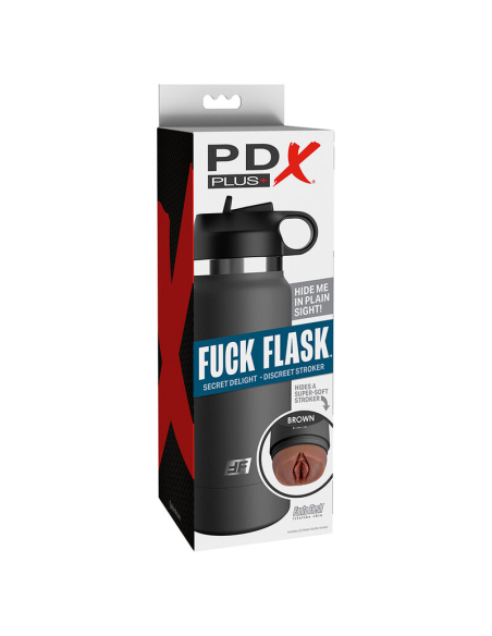PDX PLUS - FUCK FLASK ESTIMULADOR VAGINA DISCRETO MULATO MODELO 2