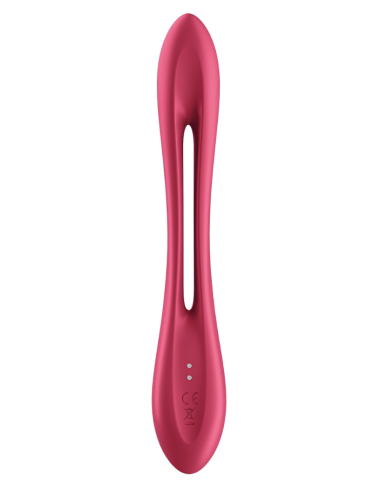 SATISFYER ELASTIC JOY - Vibrador Doble Flexible Ideal para Parejas