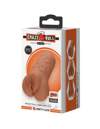 CRAZY BULL - SCARLET VAGINA Y ANO DISEÑO CON FLORES NATURAL