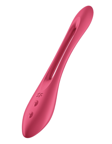 SATISFYER ELASTIC JOY - Vibrador Doble Flexible Ideal para Parejas