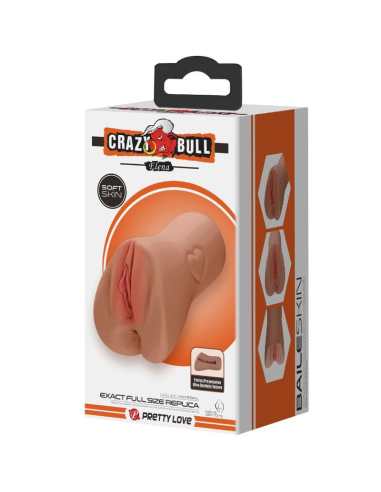 CRAZY BULL - SCARLET VAGINA Y ANO DISEÑO CON UN CORAZÓN NATURAL