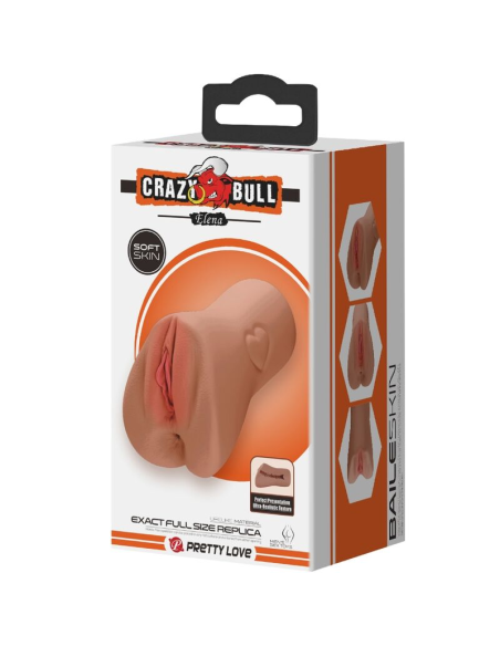 CRAZY BULL - SCARLET VAGINA Y ANO DISEÑO CON UN CORAZÓN NATURAL