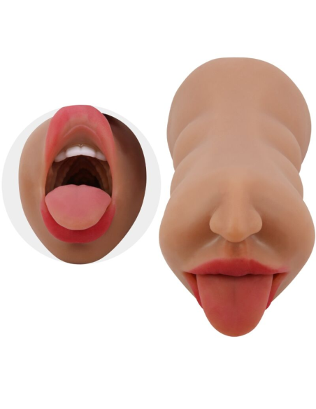 CRAZY BULL - SARAH MASTURBADOR DOBLE BOCA and VAGINA NATURAL