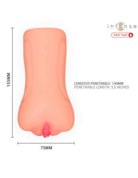 INTENSE FIRST TIME - ERIKA VAGINA VIRGEN CON HIMEN Y SANGRADO