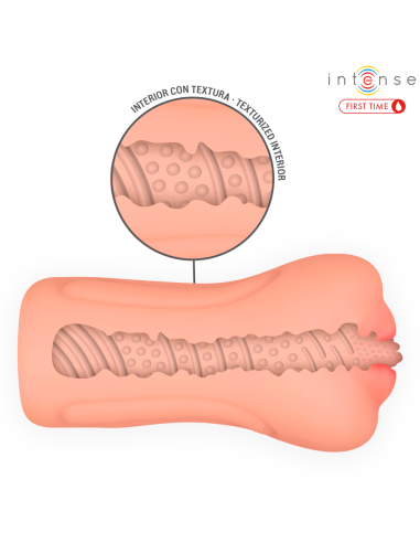 INTENSE FIRST TIME - ERIKA VAGINA VIRGEN CON HIMEN Y SANGRADO