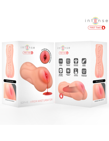 INTENSE FIRST TIME - SOPHIE VAGINA VIRGEN CON HIMEN Y SANGRADO