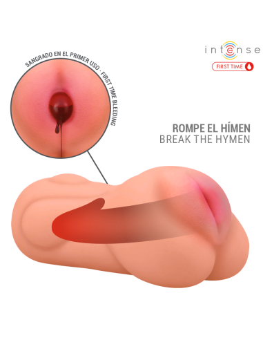 INTENSE FIRST TIME - SOPHIE VAGINA VIRGEN CON HIMEN Y SANGRADO