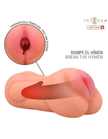 INTENSE FIRST TIME - SOPHIE VAGINA VIRGEN CON HIMEN Y SANGRADO