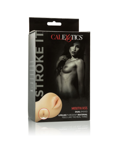 CALEXOTICS - STROKE IT MASTURBADOR DOBLE BOCA-ANO