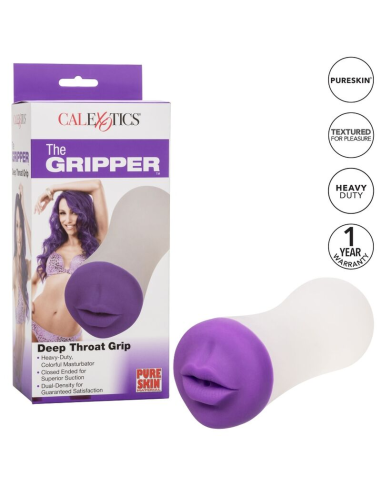 CALEXOTICS - DEEP THROAT GRIP MASTURBADOR BOCA