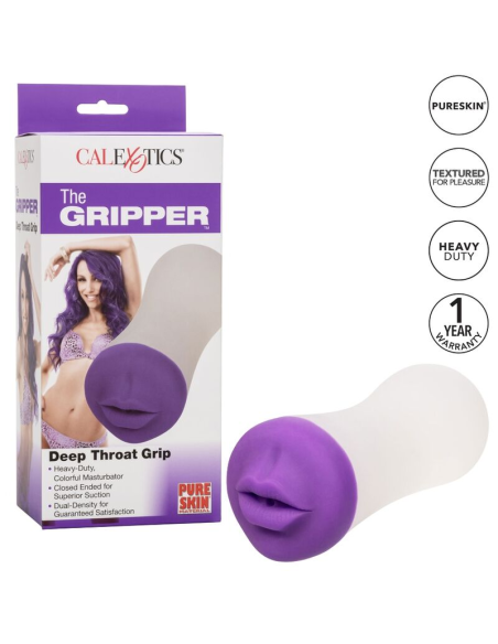 CALEXOTICS - DEEP THROAT GRIP MASTURBADOR BOCA