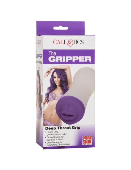 CALEXOTICS - DEEP THROAT GRIP MASTURBADOR BOCA