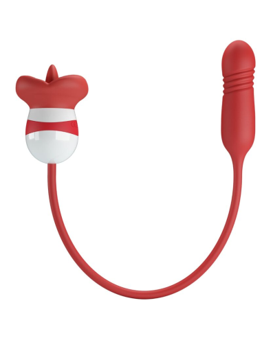 PRETTY LOVE - ASHLYNN MASTURBADOR BOCA ROJO