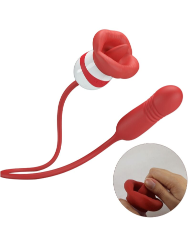 PRETTY LOVE - ASHLYNN MASTURBADOR BOCA ROJO