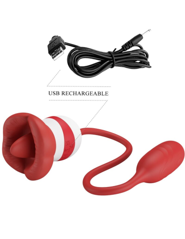 PRETTY LOVE - ALIYAH MASTURBADOR BOCA ROJO