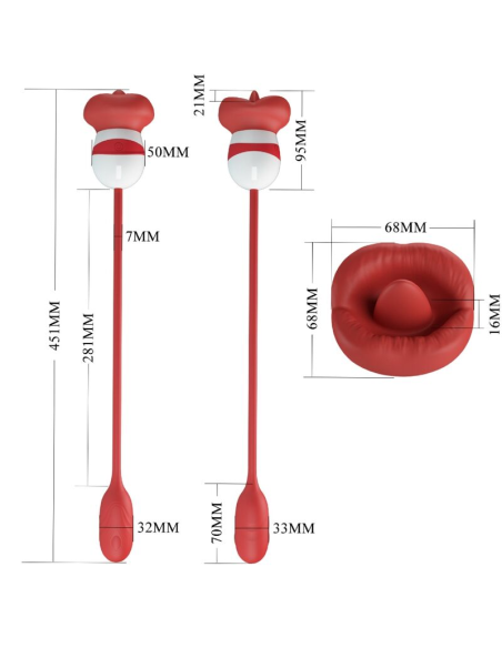 PRETTY LOVE - ALIYAH MASTURBADOR BOCA ROJO