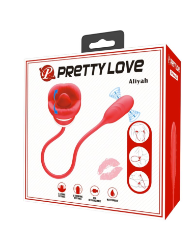 PRETTY LOVE - ALIYAH MASTURBADOR BOCA ROJO