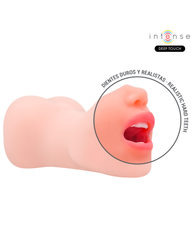 INTENSE DEEP TOUCH - RILEY MASTURBADOR DOBLE BOCA and VAGINA