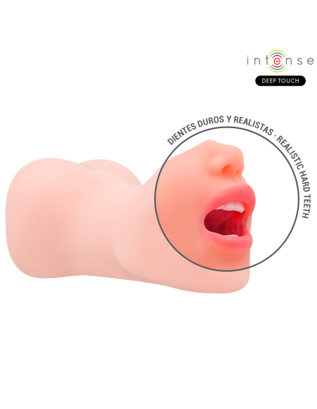 INTENSE DEEP TOUCH - RILEY MASTURBADOR DOBLE BOCA and VAGINA