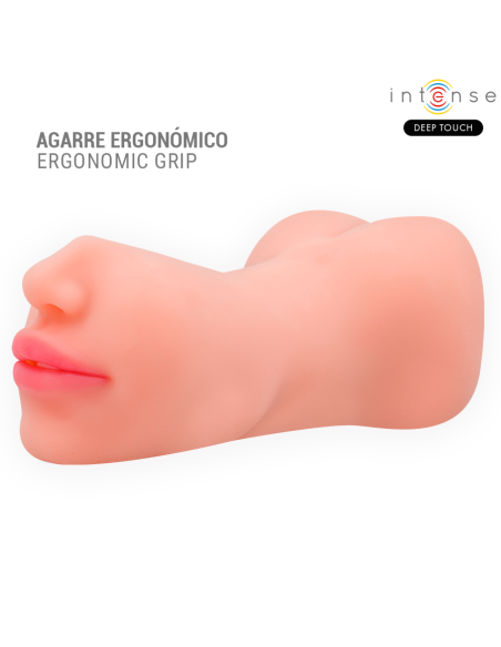 INTENSE DEEP TOUCH - RILEY MASTURBADOR DOBLE BOCA and VAGINA