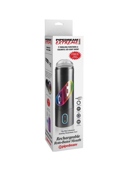 EXTREME TOYZ - ROTO BATOR USB MASTURBADOR MASCULINO BOCA