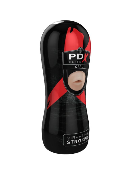 PDX ELITE - MASTURBADOR CON VIBRACIÓN BOCA