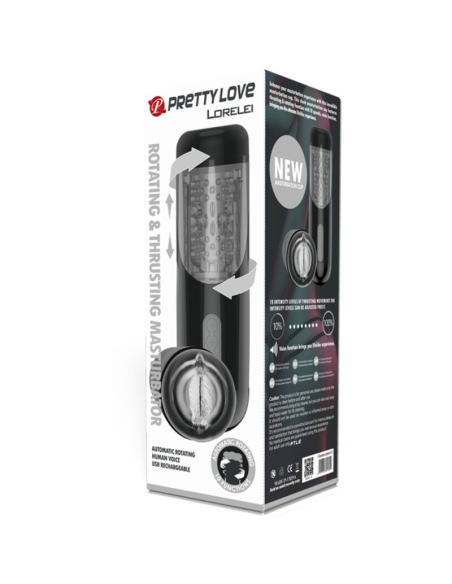 PRETTY LOVE - MASTURBADOR RECARGABLE MULTIFUNCIÓN LORELEI