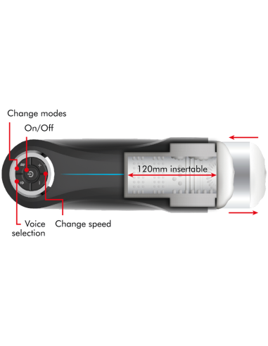 JAMYJOB - MILKER STROKER CON FUNCION UP AND DOWN