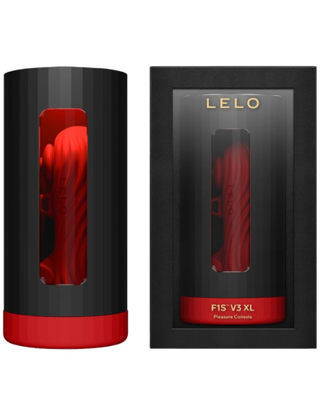 LELO - F1S V3 MASTURBADOR MASCULINO ROJO XL
