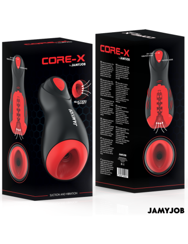 JAMYJOB - CORE-X MASTURBADOR AUTOMÁTICO 5 MODOS SUCCIONADOR Y VIBRACIÓN