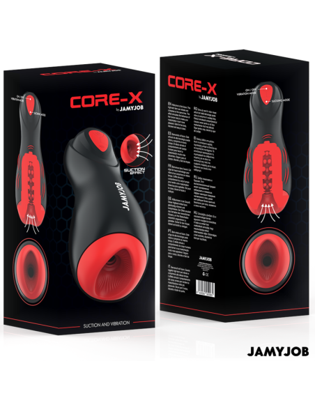 JAMYJOB - CORE-X MASTURBADOR AUTOMÁTICO 5 MODOS SUCCIONADOR Y VIBRACIÓN