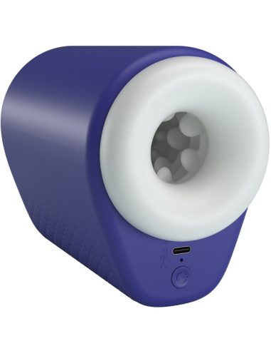 PRETTY LOVE - DJ LADY MASTURBADOR MASCULINO CON VIBRACIÓN 5 CONFIGURACIONES MORADO