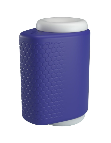 PRETTY LOVE - DJ LADY MASTURBADOR MASCULINO CON VIBRACIÓN 5 CONFIGURACIONES MORADO