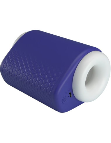 PRETTY LOVE - DJ LADY MASTURBADOR MASCULINO CON VIBRACIÓN 5 CONFIGURACIONES MORADO