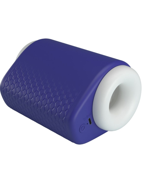 PRETTY LOVE - DJ LADY MASTURBADOR MASCULINO CON VIBRACIÓN 5 CONFIGURACIONES MORADO