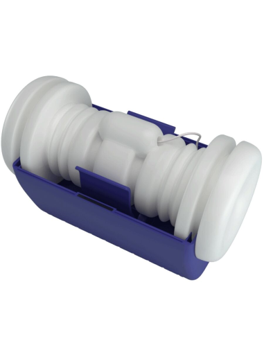 PRETTY LOVE - DJ LADY MASTURBADOR MASCULINO CON VIBRACIÓN 5 CONFIGURACIONES MORADO